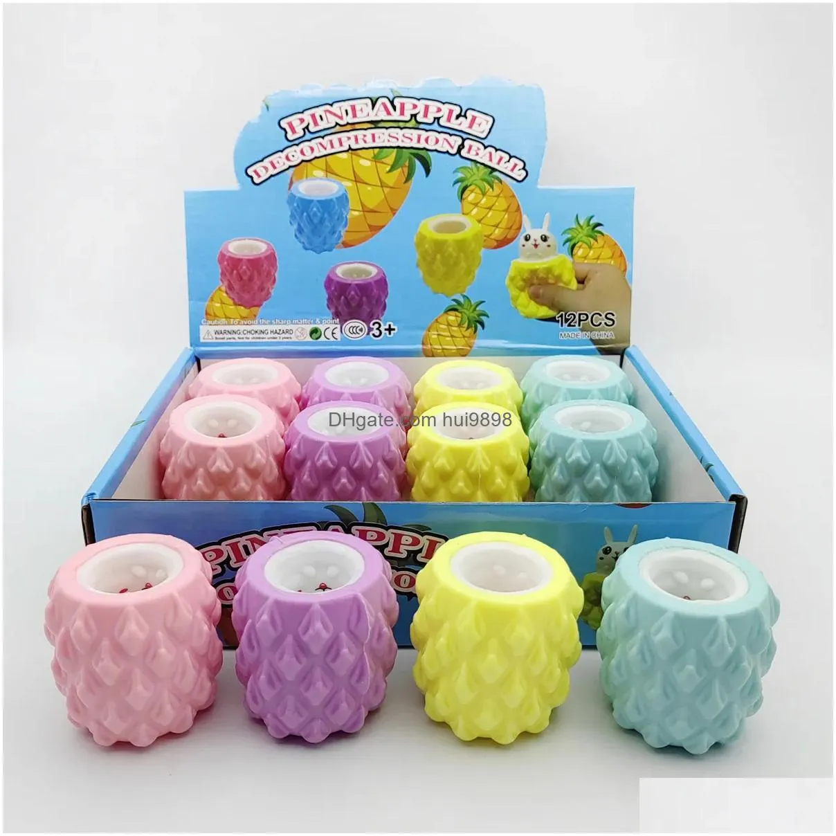 decompression toy magic squirrel stress relief toy surprise pineapple rabbit squirrel cup for anxiety relief sensory toy squeeze