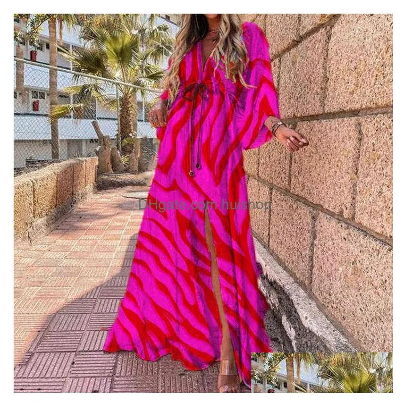 beach coverups for women long bath dresses capes cover ups beachwear kaftan boho chic summer flower tunic dresses 3xl t220819