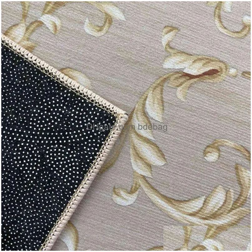 floral print balcony corridor carpets for living room doorway kitchen rug flannel nonslip home bedroom carpet floor area 2201102943114