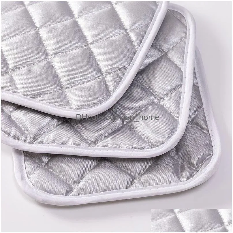 sublimation oven mitts set include blank heat resistant oven gloves and blank sublimation pot holders