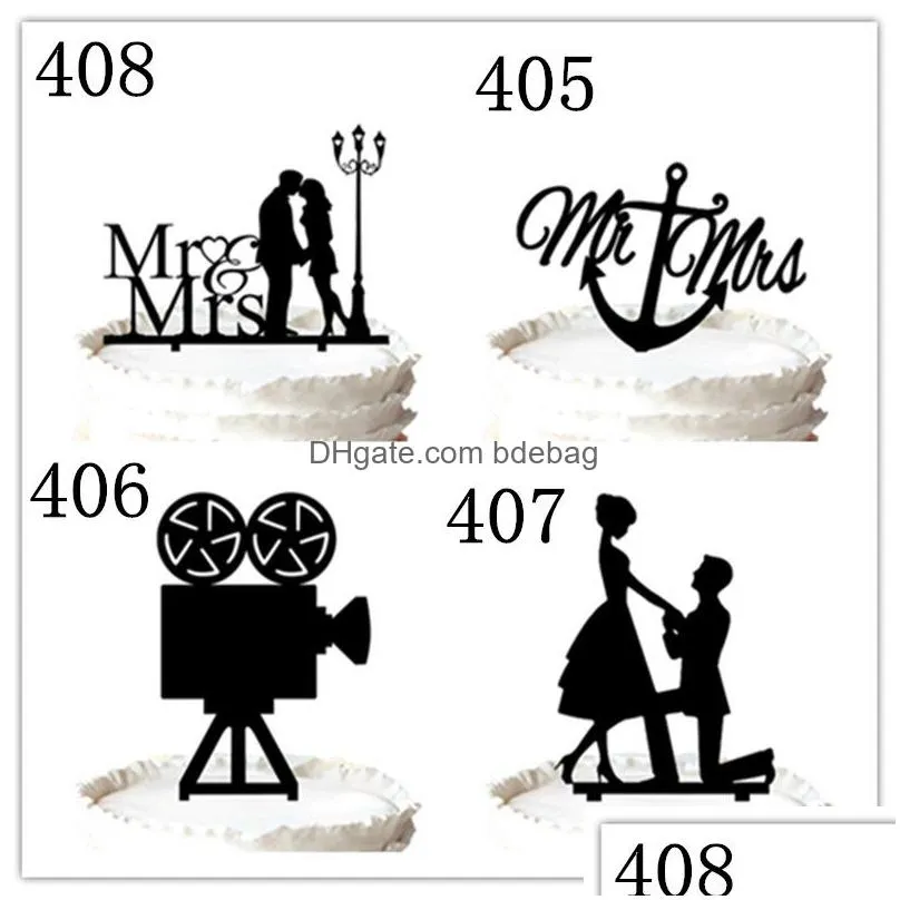 wedding cake topper silhouette music note for wedding cake decoration37 color for option 9363795