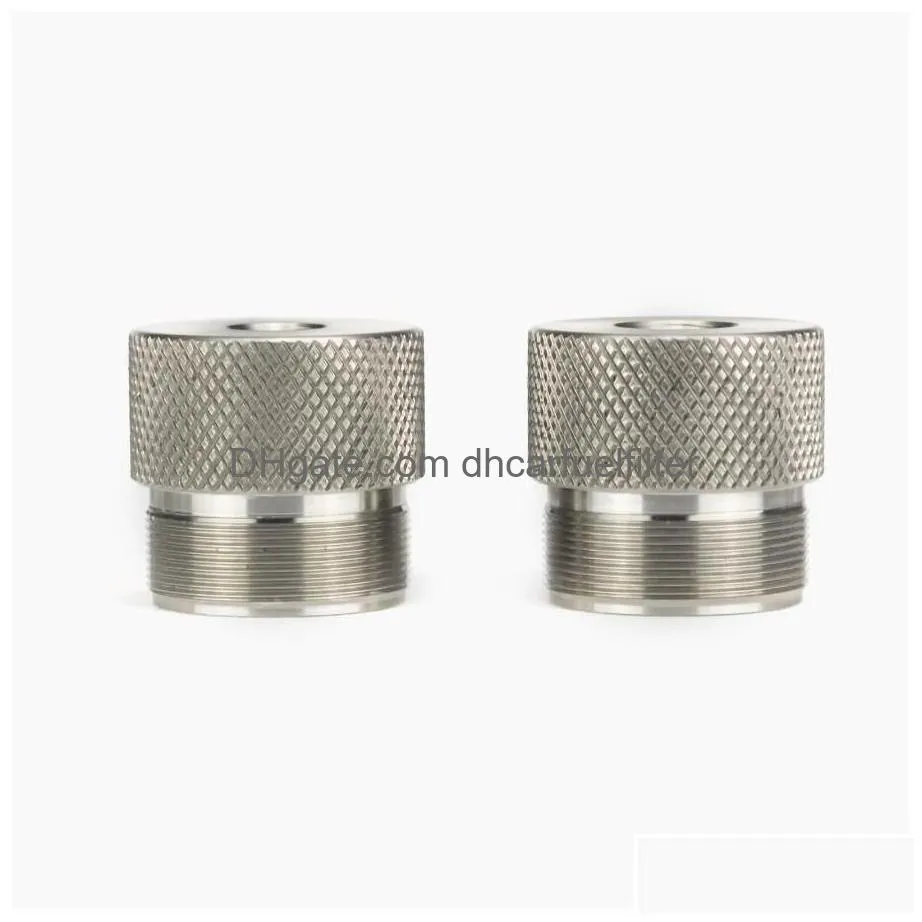 fittings car fuel filter cups 1.375x24 stainless steel replace storage baffle additional extra cone end cap for napa 4003 wix 24003