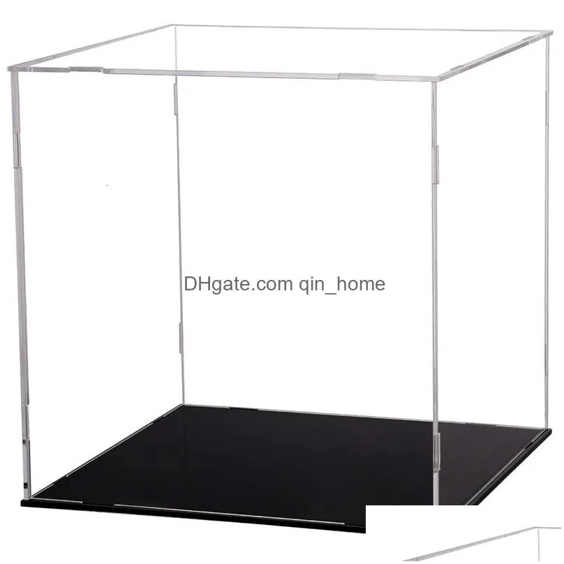 novelty items 75 size acrylic display box hand-made doll model blind box toy transparent storage box display stand custom size acrylic case