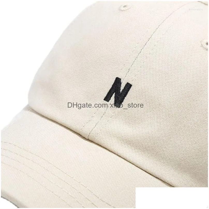 ball caps mens womens casual baseball letter n embroidery male female snapback cap trucker dad hat fashion