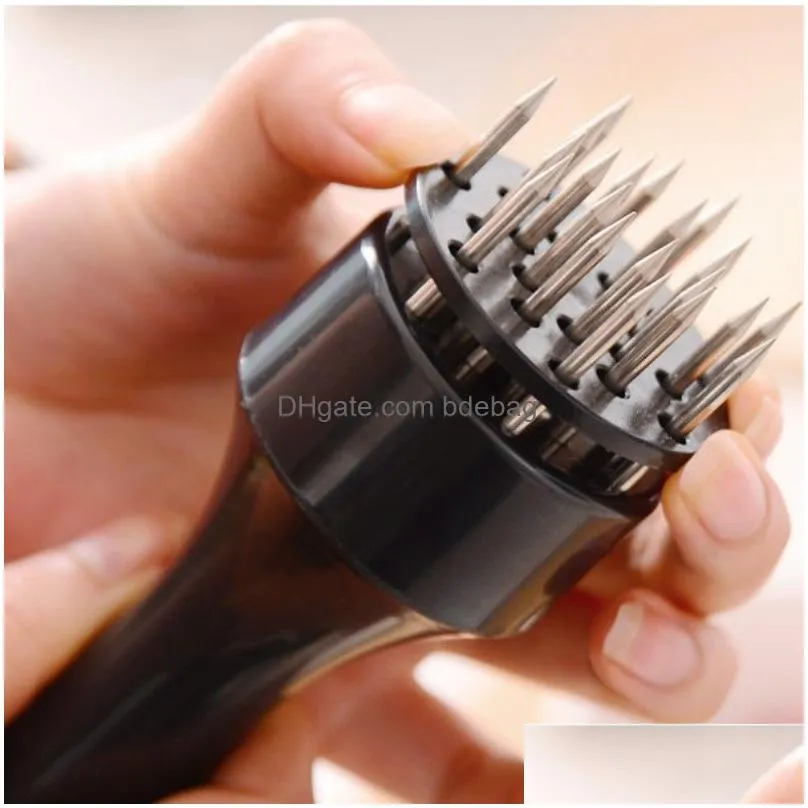 meat tenderizer ultra sharp needle stainless steel blades kitchen tool for steak pork beef fish tenderness cookware7557477