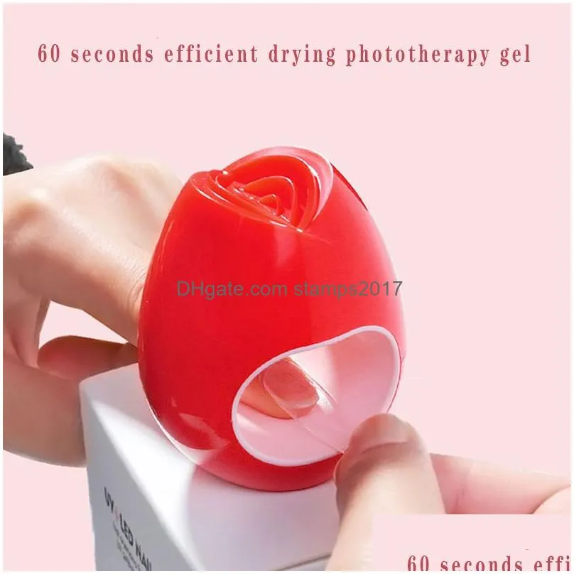 16w usb rechargeable led gel nails polish dryer nail lamp with packing box