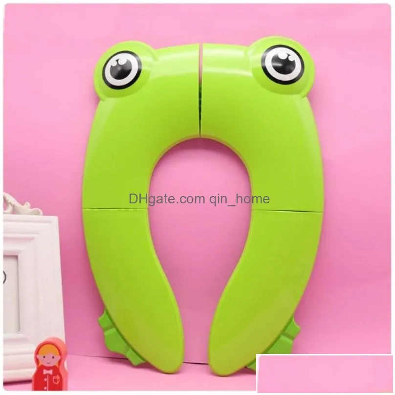 toilet seat covers travel silicone non-slip toddler cushion chair pad folding potty training mat