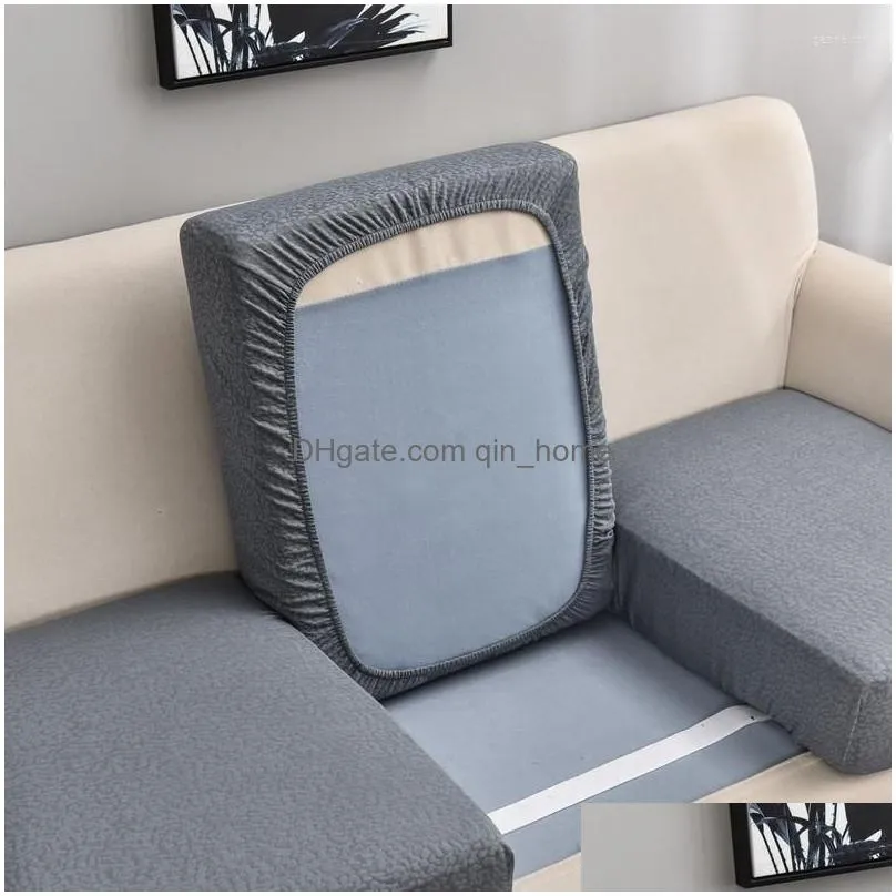 chair covers jacquard waterproof sofa seat cushion cover slipcover thick fabric for living room 1/2/3/4