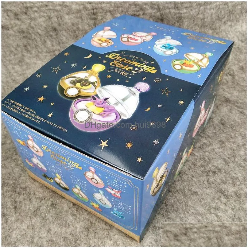 2023 kawaii poke animals sleeping toy 6 style cartoon blind box childrens gift toys
