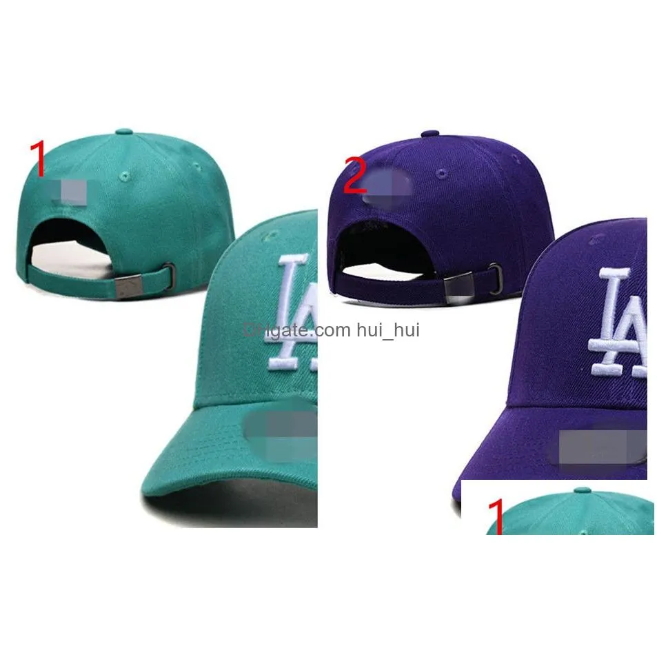 for ball hats caps la 2024 est men mens baseball cap trucker hat designer s women round active letter adjustable peaked h5-5.23-9 baseball cap