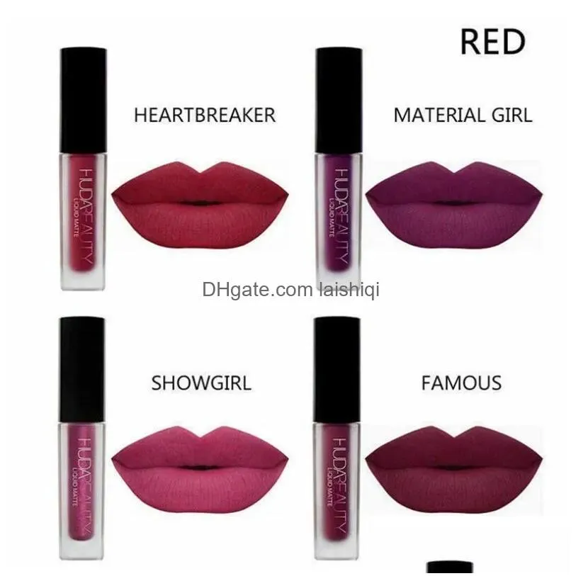 4pcs matte lip gloss and strobe mini lips set the brown edition venus bombshell flirt trendsetter