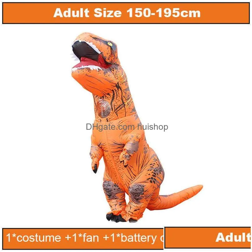 high quality mascot inflatable t rex costume anime cosplay dinosaur halloween costumes for women adult kids dino cartoon costume