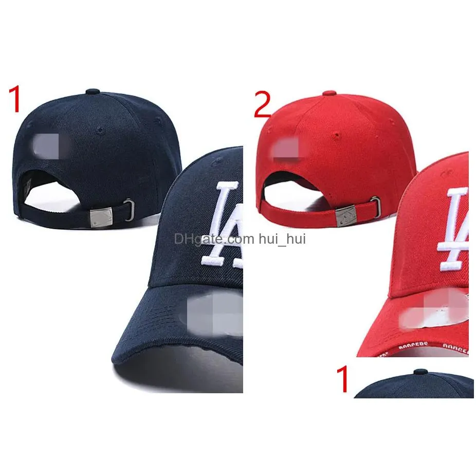 for ball hats caps la 2024 est men mens baseball cap trucker hat designer s women round active letter adjustable peaked h5-5.23-9 baseball cap