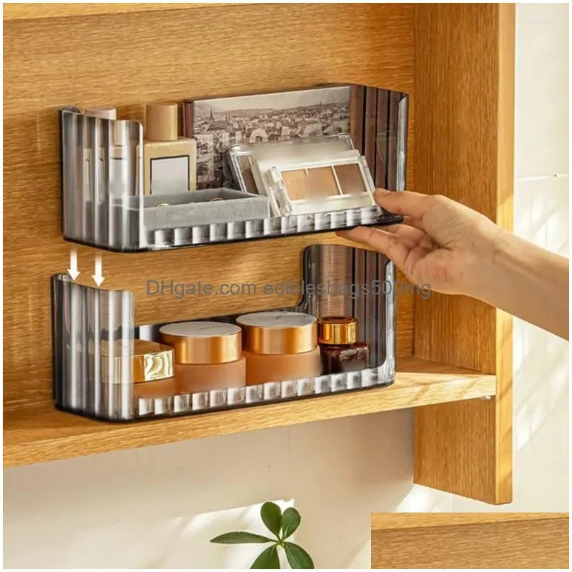 storage boxes mirror cabinet box high quality durable functional convenient stackable luxury bathroom accessories space saving dresser