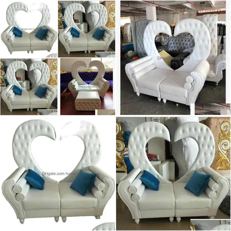 camp furniture factory direct sales love double sofa bride and groom wedding chair