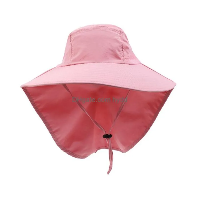 fishing sun hat uv protection neck cover protect caps wide brim flap fishing hats for travel camping hiking boating