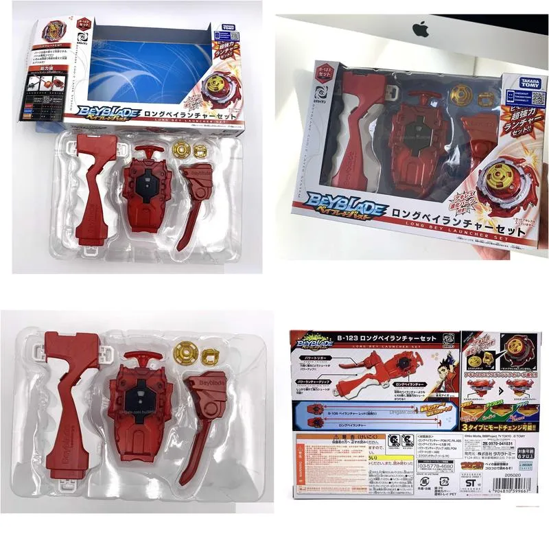 100 original takara tomy beyblade burst b123 long bey launcher set as children039s day toys x05282865135