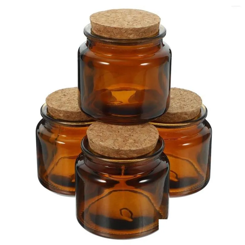 candle holders glass scented cup household holder cork jar bottle empty tealight lights