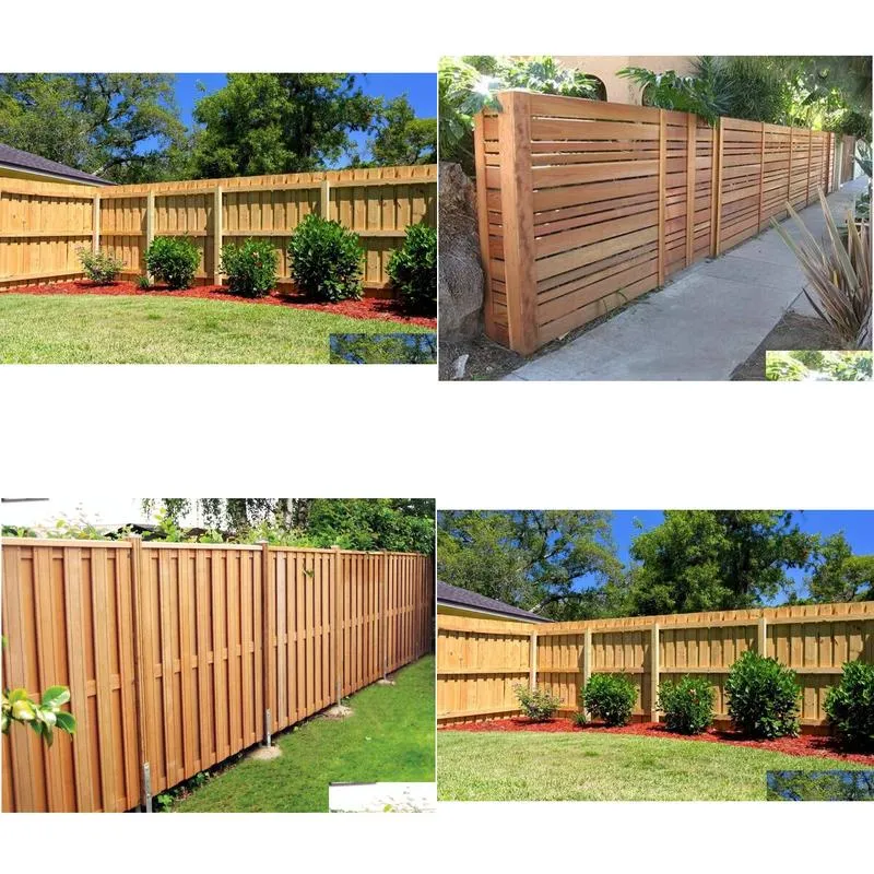 top fences and garden gates designs - complete build plans - diy step by step