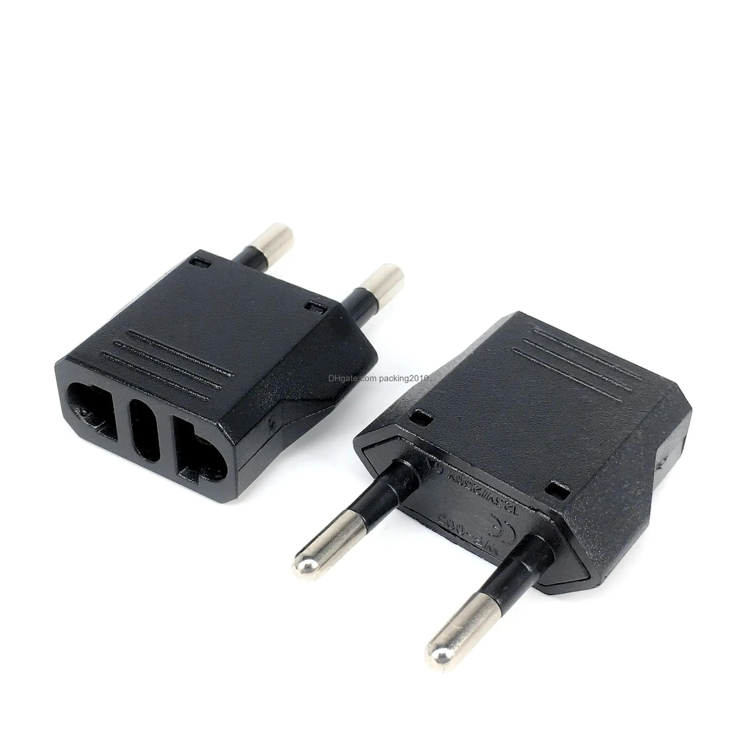 Power Plug Adapter Travel Adapter Au Eu Us To Converter Power Plug Adaptor Usa European Drop Delivery Electronics Batteries  Dhknd