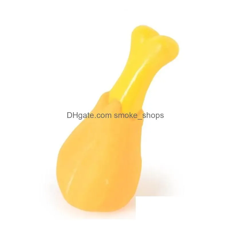 pet supplies rubber chicken leg dog chew sound toy dogs cat interactive toy pets dog playing chewing squeaky toys