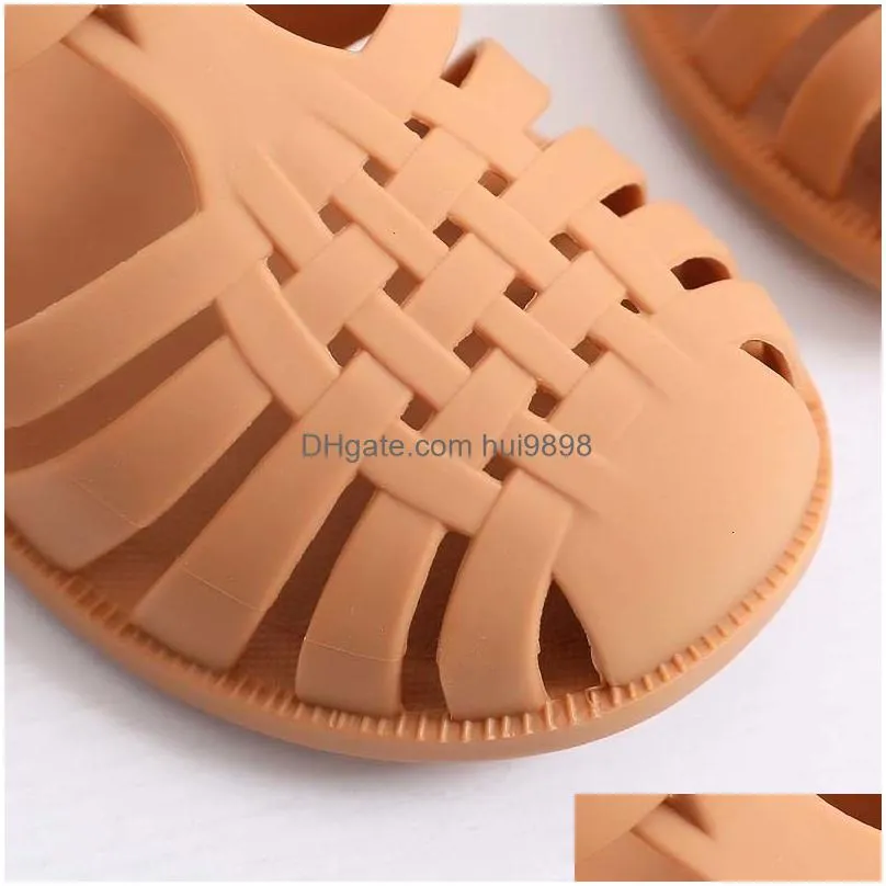 Sandals Summer Children Baby Girls Toddler Soft Nonslip Princess Shoes Kids Beach Boy Casual Roman Slippers 230615 Drop Delivery Mate Dhcrx