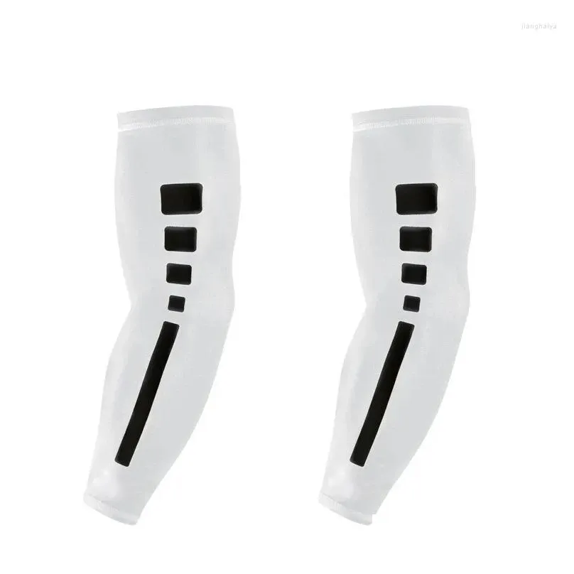 knee pads 2pcs quick dry uv protection running arm sleeves basketball football fitness armguards sports cycling warmers