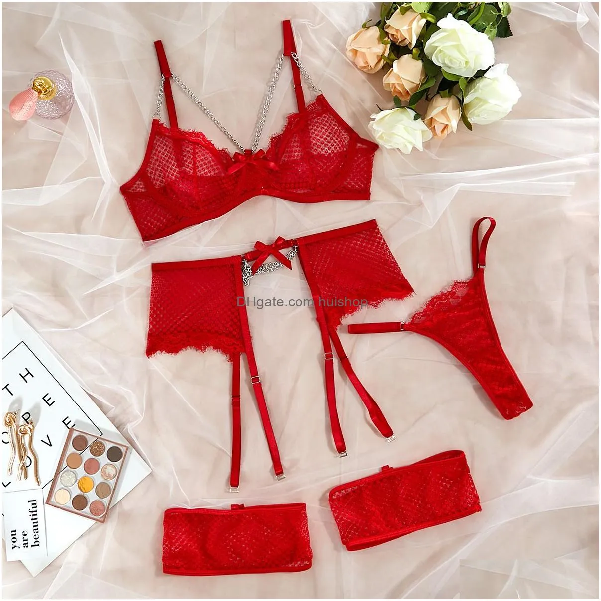 bras sets sexy lace bra and panty set perspective erotic costumes lingerie set underwear dress porn sexy lingerie for women