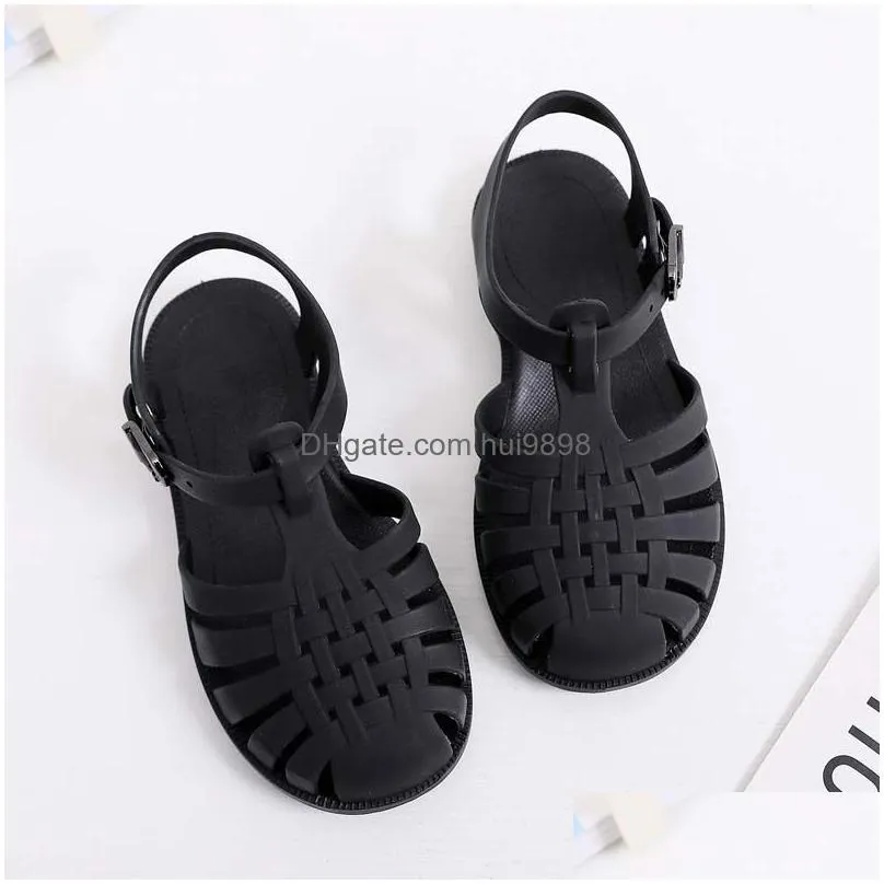 Sandals Summer Children Baby Girls Toddler Soft Nonslip Princess Shoes Kids Beach Boy Casual Roman Slippers 230615 Drop Delivery Mate Dhcrx