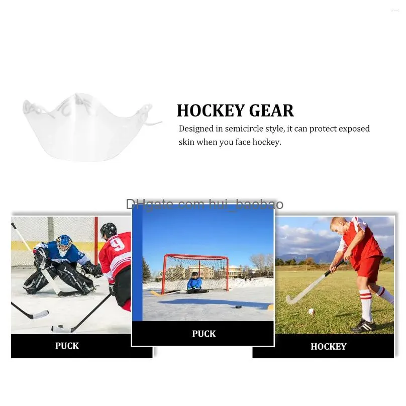 knee pads hockey goalie throat protector household face ice globes for protective guard gear