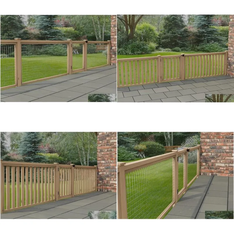 modular garden fencing and gate system 950mm high diy woodwork plans only no materials uk metric