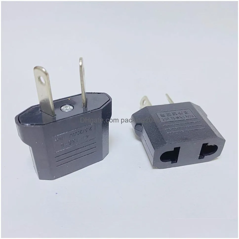 Power Plug Adapter Travel Adapter Au Eu Us To Converter Power Plug Adaptor Usa European Drop Delivery Electronics Batteries  Dhknd