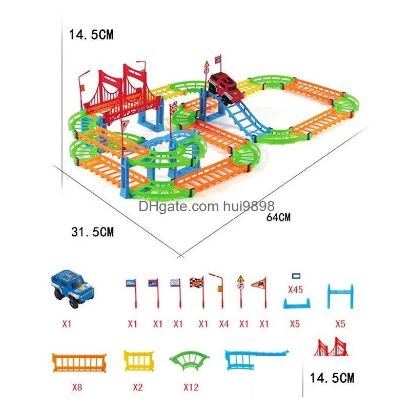 lepin brick roller coaster build block 90pcs diy toy tramway rail car building block model build kit speed rail education toy run marble toy toy for kid christmas