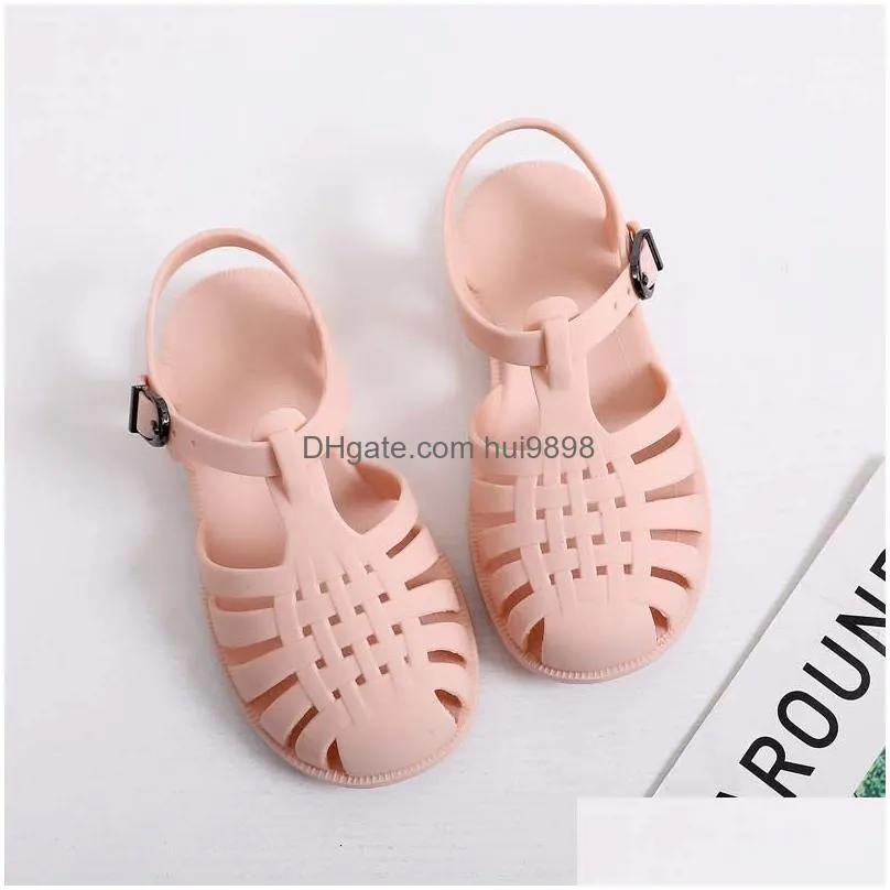 Sandals Summer Children Baby Girls Toddler Soft Nonslip Princess Shoes Kids Beach Boy Casual Roman Slippers 230615 Drop Delivery Mate Dhcrx