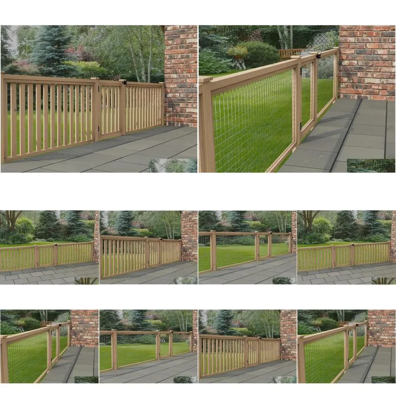 modular garden fencing and gate system 950mm high diy woodwork plans only no materials uk metric