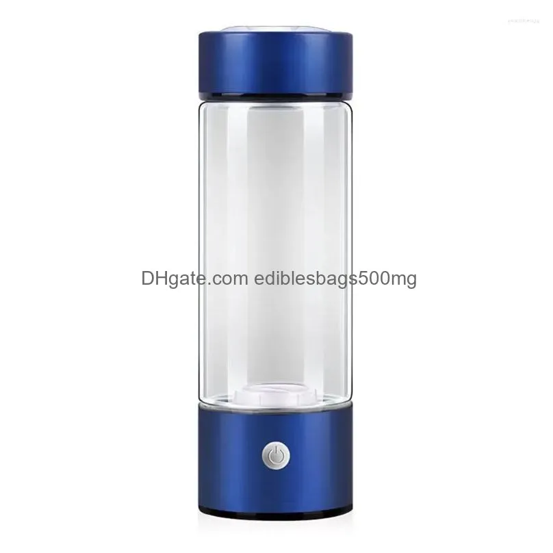 water bottles 420ml hydrogen-rich cup electric hydrogen rich generator bottle titanium quality filter portable antioxidant lonizer