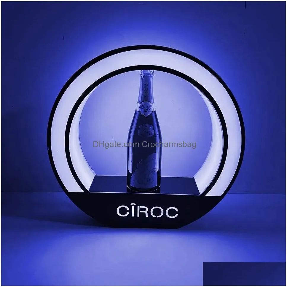 Other Event & Party Supplies Nightclub Led Ciroc Vodka Bottle Glorifier Display Party Vip Service Champagne Wine Presenter With Metal Dhufs