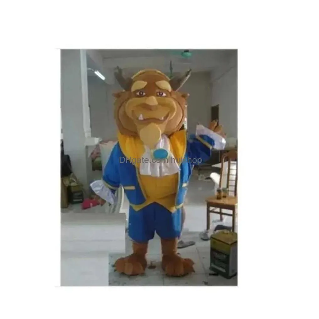 hallowee lovely beast  suit animal cartoon mascot costume cartoon anime theme character carnival adult unisex dress christmas fancy performance party