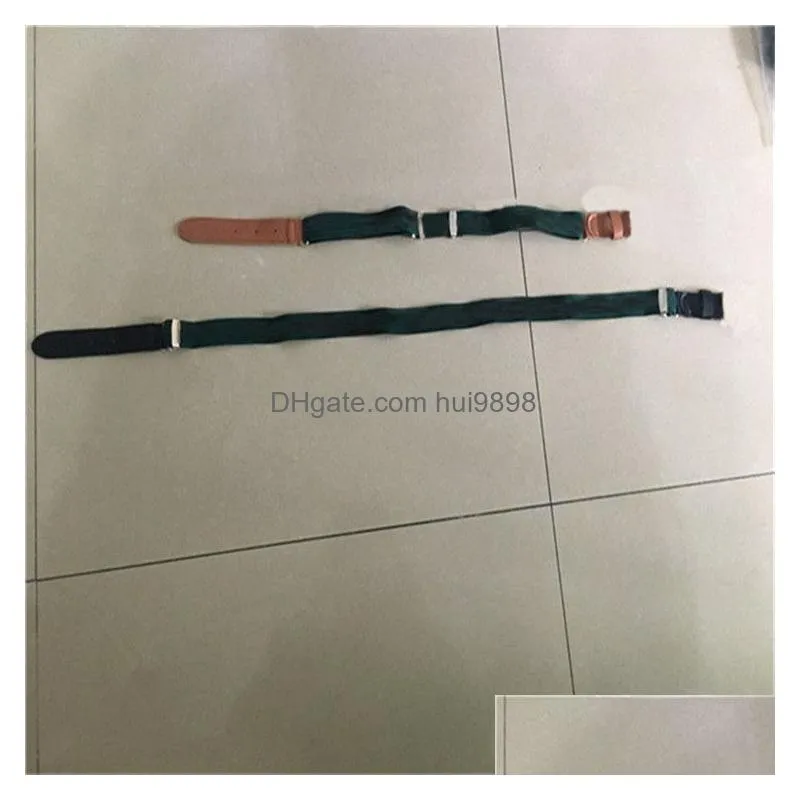 retail kids belts fashionteenager children pu knitted belt girls classic needle buckle waistbands adjusted length elastic waistband