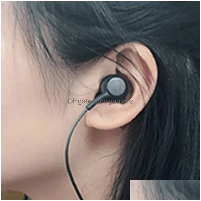 3.5mm earphones ig955 in-ear wired mic volume control headset for  xiaomi samsung galaxy s10 s9 s8 plus s7 edge