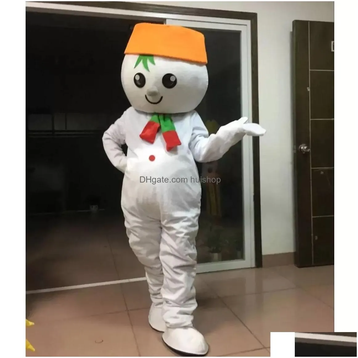 halloween snowman mascot costume cartoon anime theme character adult size christmas carnival birthday party fancy outfit