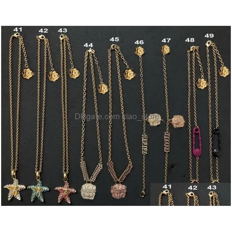 necklaces fashion hip hop cuba thick necklace brass necklaces  portrait pattern starfish pendants ladies birthday wedding party gift