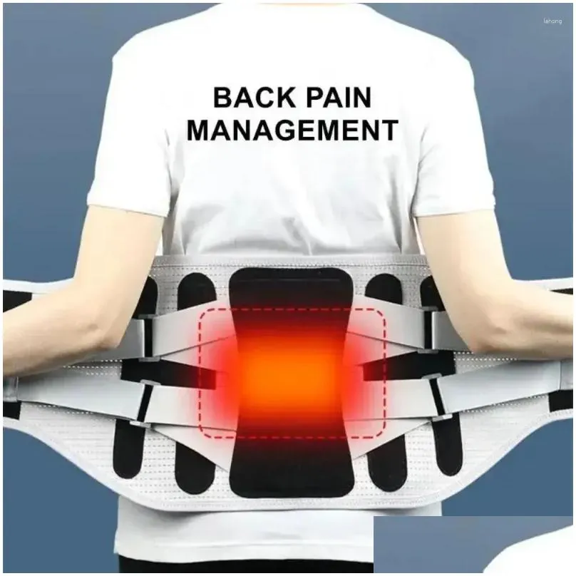 waist support orthopedic strain lumbar belt disc herniation adjustable back professional pain relief