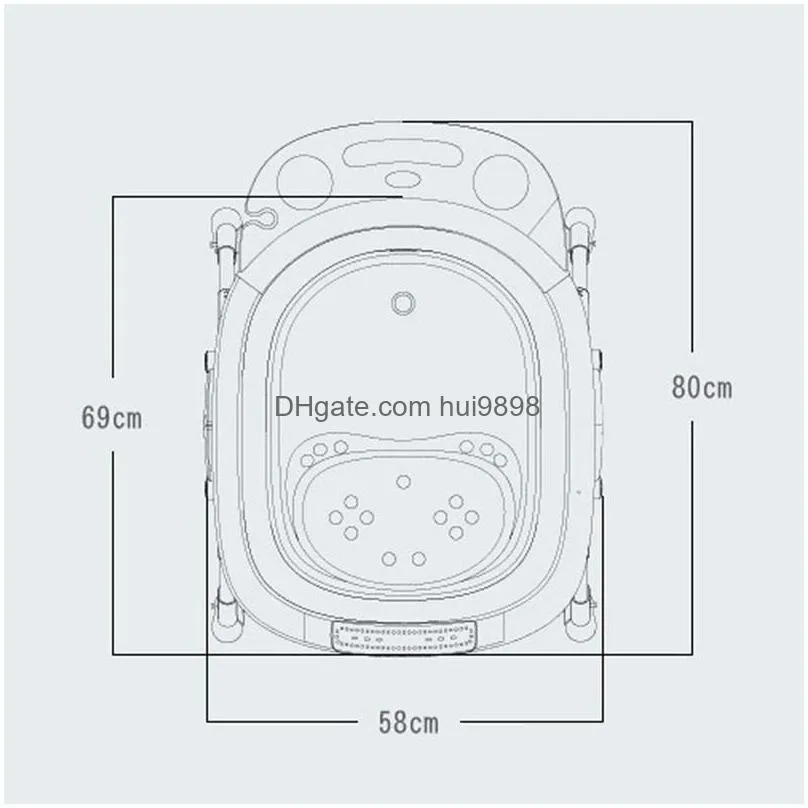 bathing tubs seats children folding bath bucket baby bathtubs for infants multifunctional aluminum alloy bathtub large 0-15 growth
