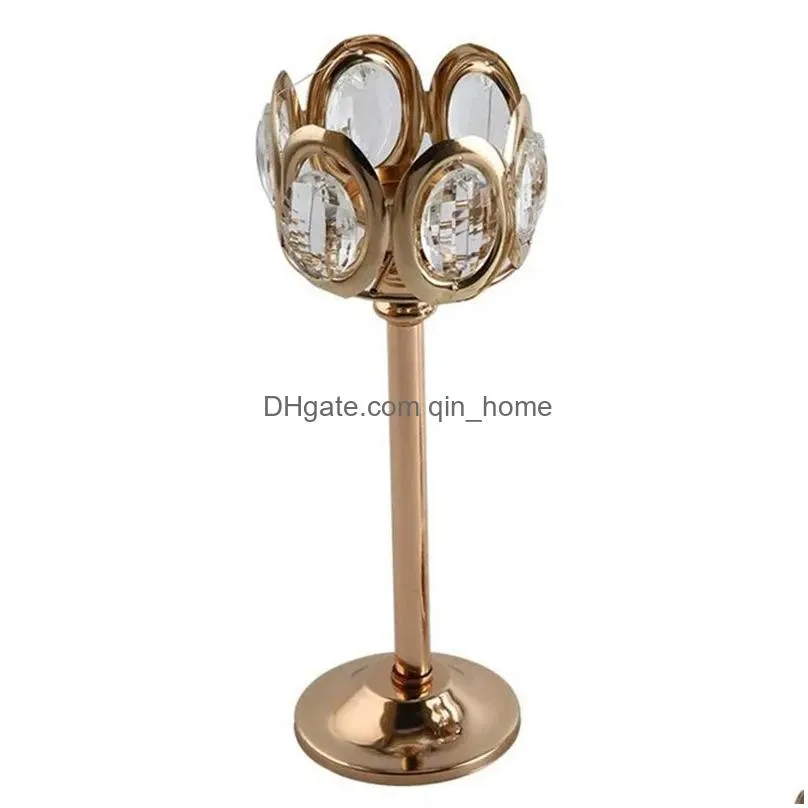 candle holders candlestick crystal metal coffee dining table stand candlesticks wedding christmas home decoration