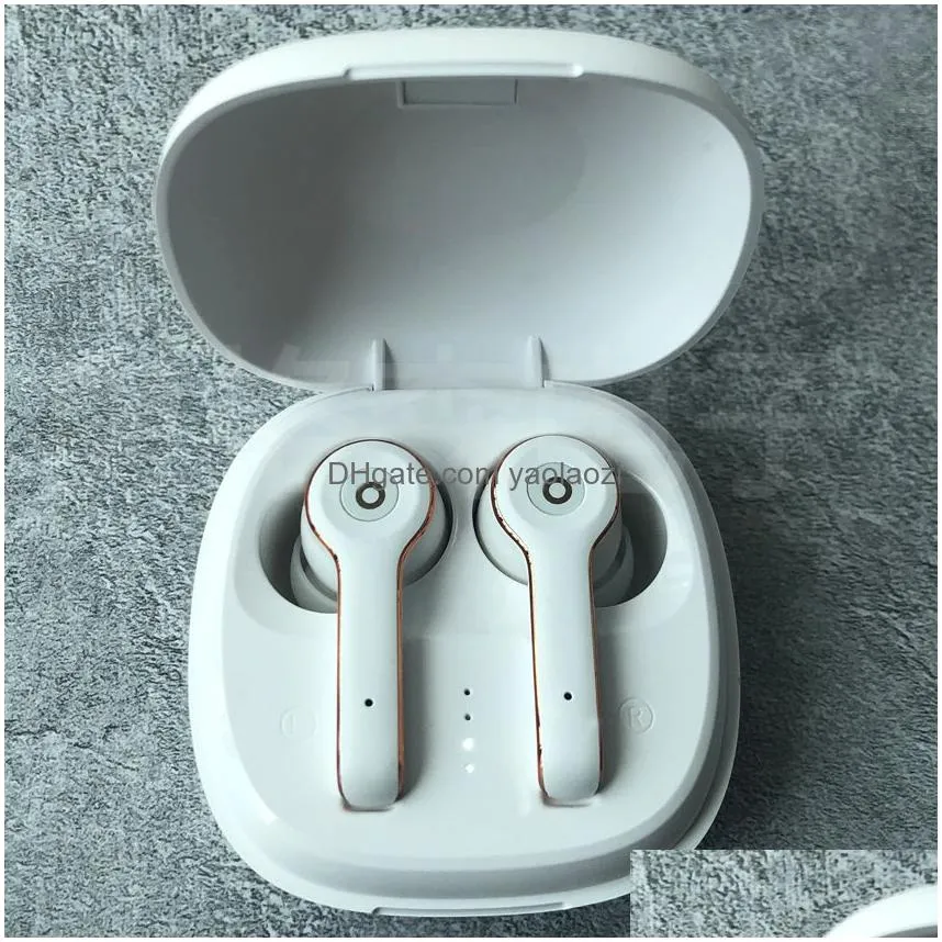 2021 brand true bluetooth headphones top chip earphones wireless charging in-ear detection headset earbuds tws