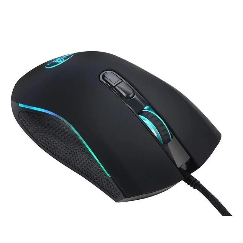 mice wired gaming mouse gamer 7 button 3200dpi led optical usb computer game mause for pc 231117 drop delivery computers networking ke