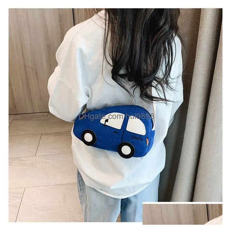 boc purses kids purses est korean cartoon cute canvas car purses fashion girls chain cross-body bags birthday gifts