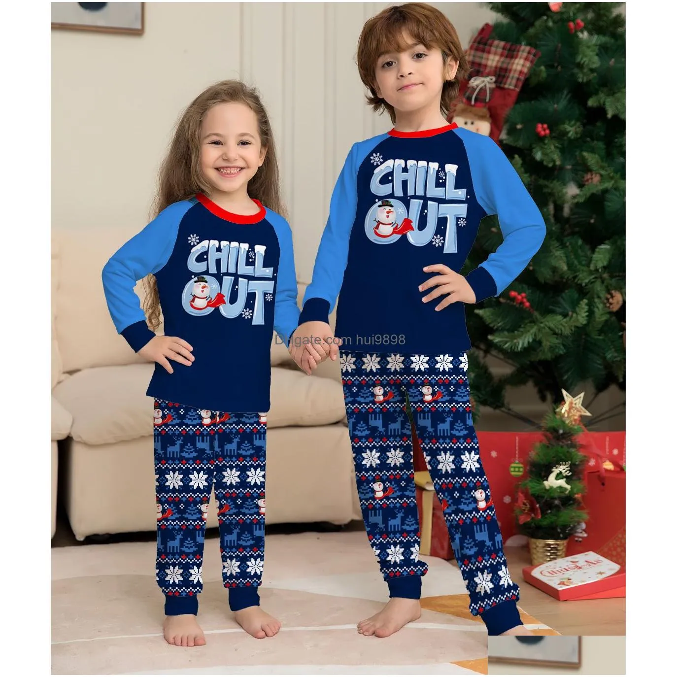 family matching outfits xmas matching clothing christmas pajamas santa claus letter printing adult kids suit baby jumpsuit family pjs