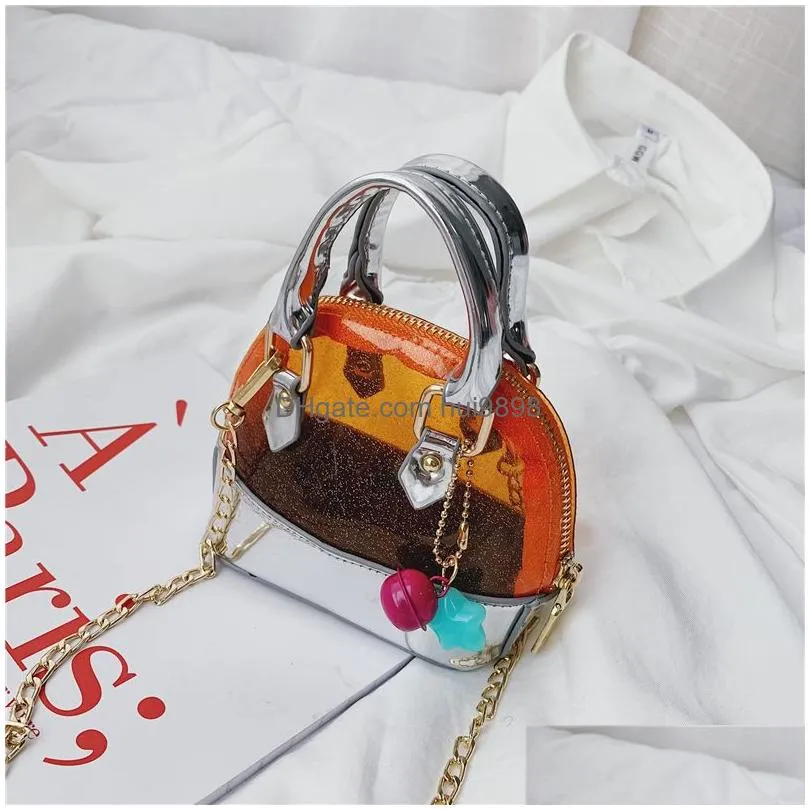 boc purses kids handbags korean fashion baby girls mini priness purses cross-body cute jelly shoulder bags snacks coin bags gifts